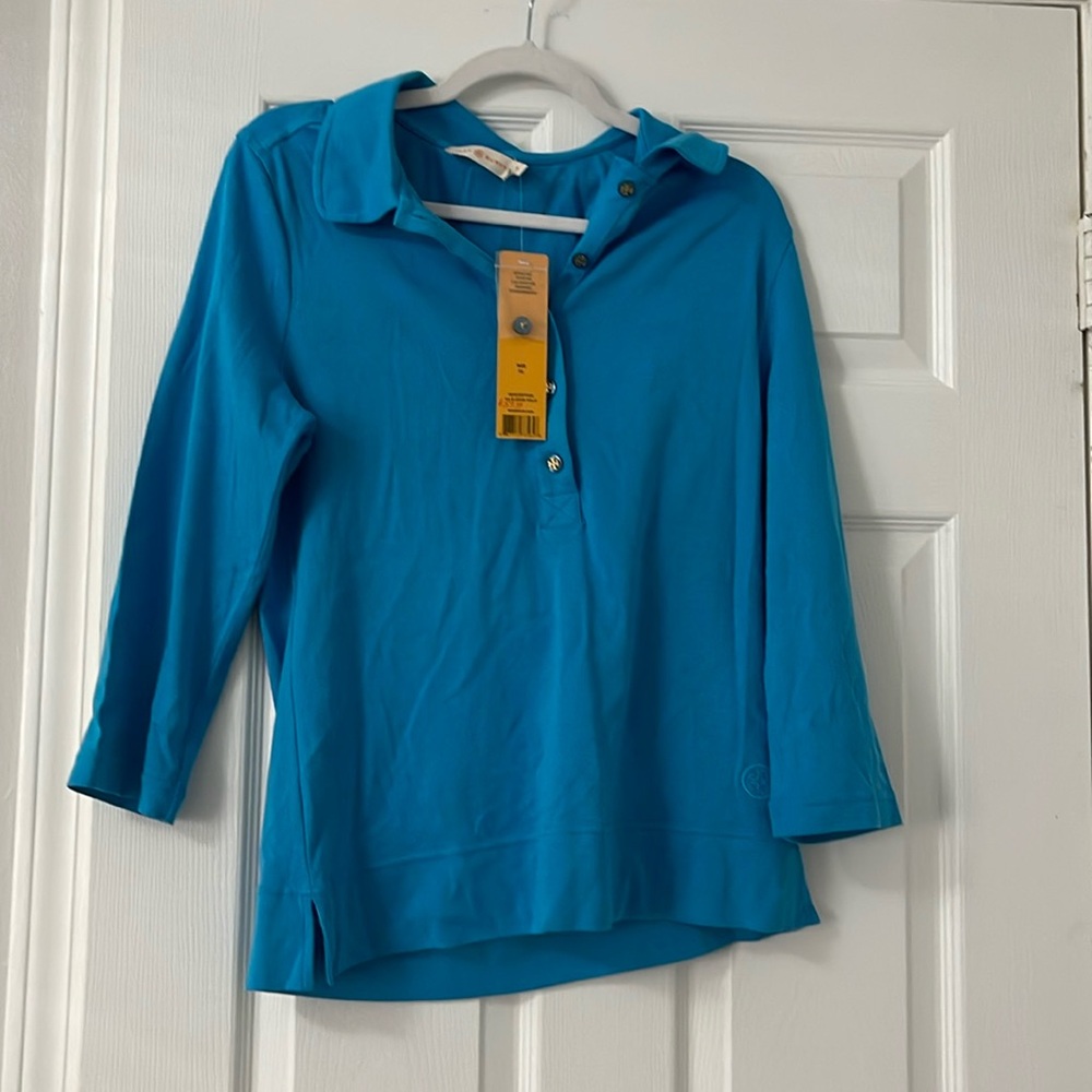 Tory Burch button top